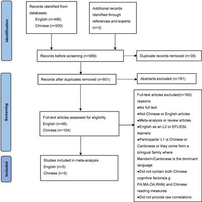 Reading-Related Skills Associated With Acquisition of Chinese as a Second/Foreign Language: A Meta-Analysis